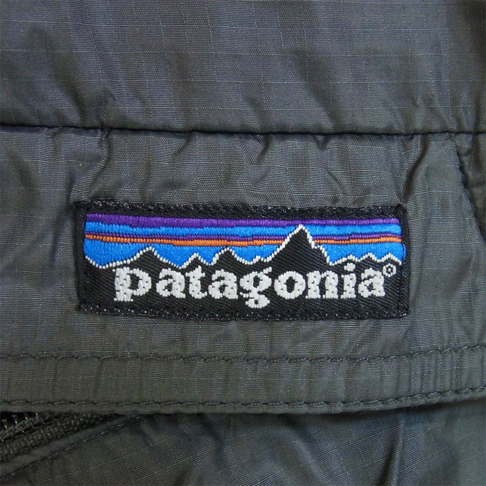 patagonia パタゴニア 30272 グリセード ハーフジップ リバーシブル ジャケット チャコール×オレンジ系 L【中古】