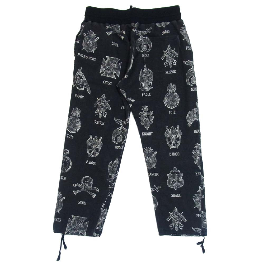 GANGSTERVILLE ギャングスタービル GSV-15-AW-20 SHAVING スウェット パンツ ブラック系 L【中古】
