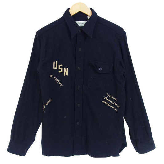 Buzz Rickson's バズリクソンズ BR25582 ポパイ POPEYE CPO ジャケット ダークネイビー系 42【中古】