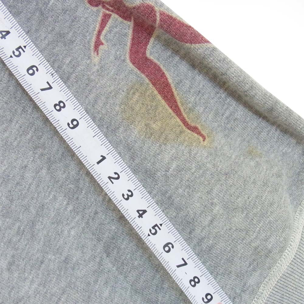 Buzz Rickson's バズリクソンズ Flying Tiger 前V スウェット グレー系 L【中古】