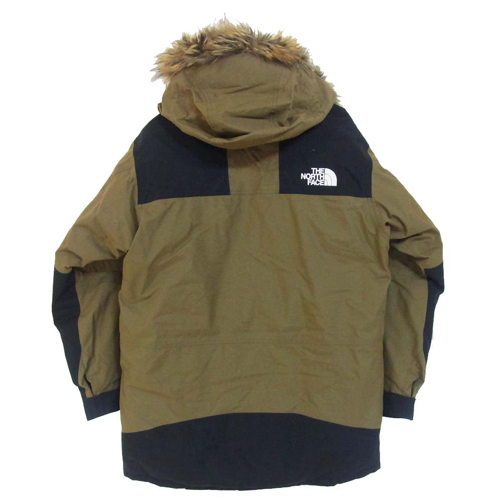 THE NORTH FACE ノースフェイス ND91835 MOUNTAIN DOWN COAT マウンテン ダウン コート カーキ系 XL【中古】