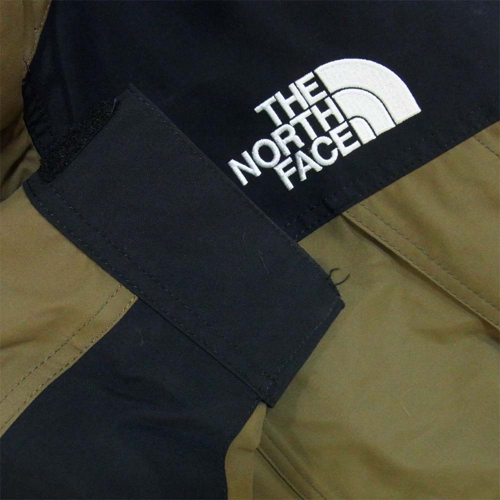 THE NORTH FACE ノースフェイス ND91835 MOUNTAIN DOWN COAT マウンテン ダウン コート カーキ系 XL【中古】