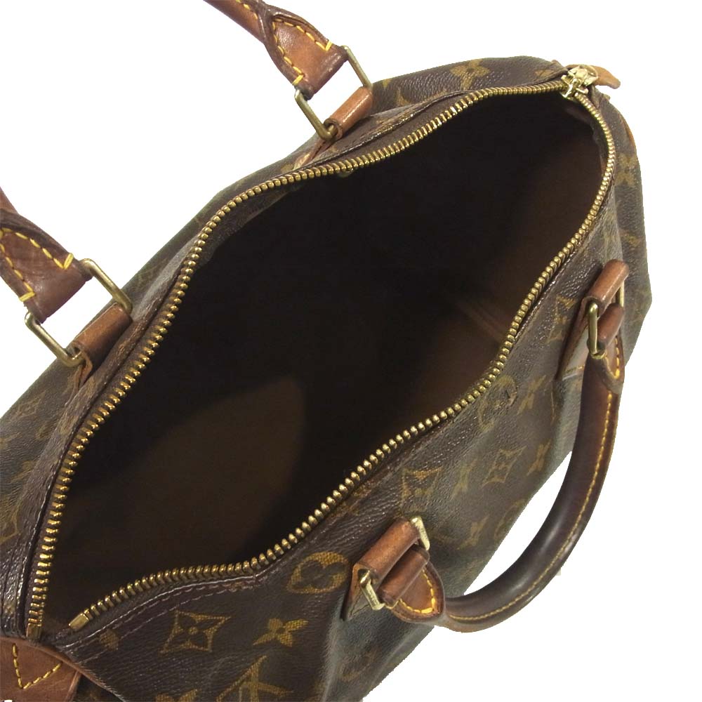 LOUIS VUITTON ルイ・ヴィトン スピーディー30 M41526 モノグラム ハンドバッグ フランス製 ブラウン系【中古】