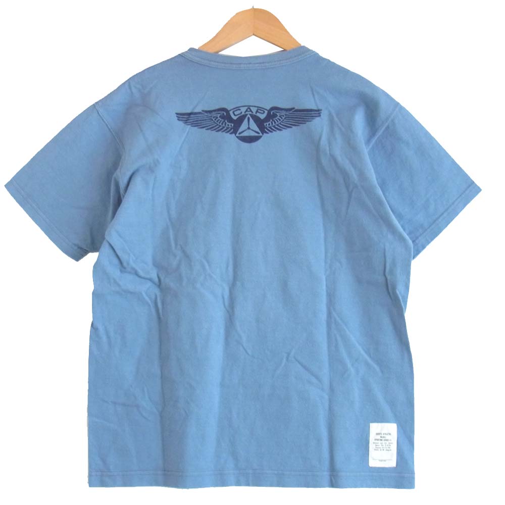 TOY'S McCOY トイズマッコイ McHILL マックヒル TOM&JERRY トムとジェリー 半袖 Tシャツ ブルー系 M【中古】