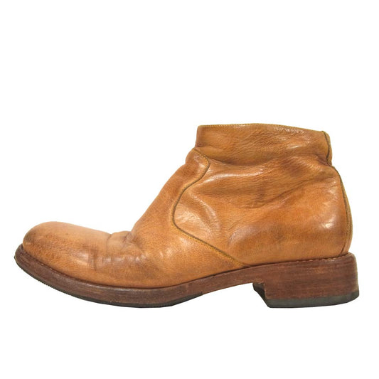 ジャン・バティストゥ・ルーツゥロウ 24173 0112 ヨーロッパ製 サイドジップ ブーツ ブラウン系 40【中古】