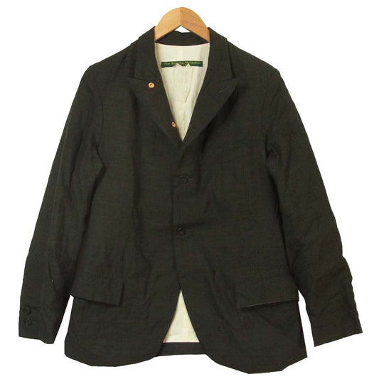 Paul Harnden ポールハーデン Men's Blazer Jacket グレンチェック ブレザー ジャケット グレー系 M【中古】