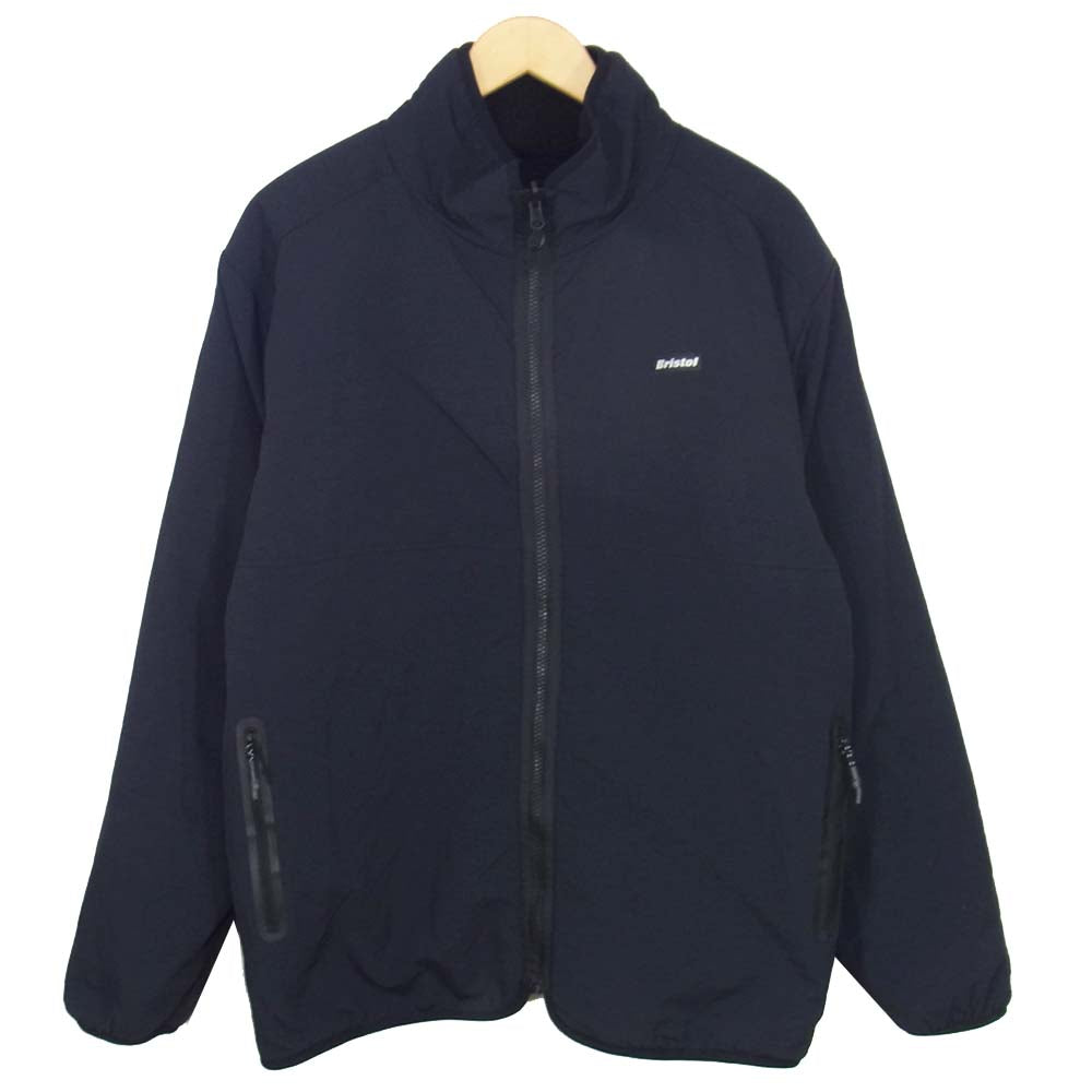 F.C.R.B. エフシーアールビー FCRB-202056 POLARTEC BOA FLEECE REVERSIBLE BLOUSON ポーラテック ボア フリース リバーシブル ブルゾン ブラック系 L【中古】