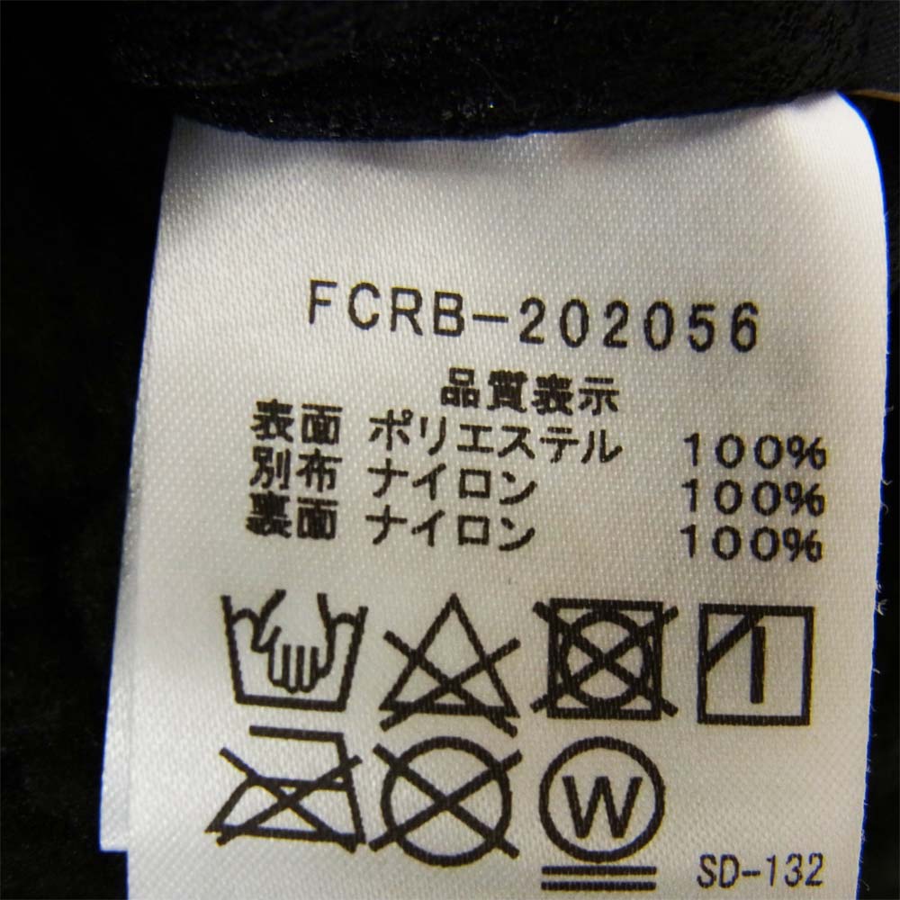 F.C.R.B. エフシーアールビー FCRB-202056 POLARTEC BOA FLEECE REVERSIBLE BLOUSON ポーラテック ボア フリース リバーシブル ブルゾン ブラック系 L【中古】