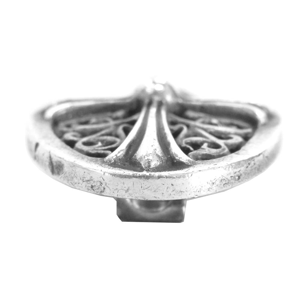 CHROME HEARTS クロムハーツ（原本無） クラシックオーバル ヘアゴム コンチョ シルバー系【中古】