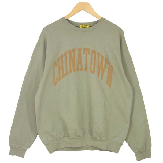 Chainatown  Market スウェット カーキ系 サイズ表記無【美品】【中古】