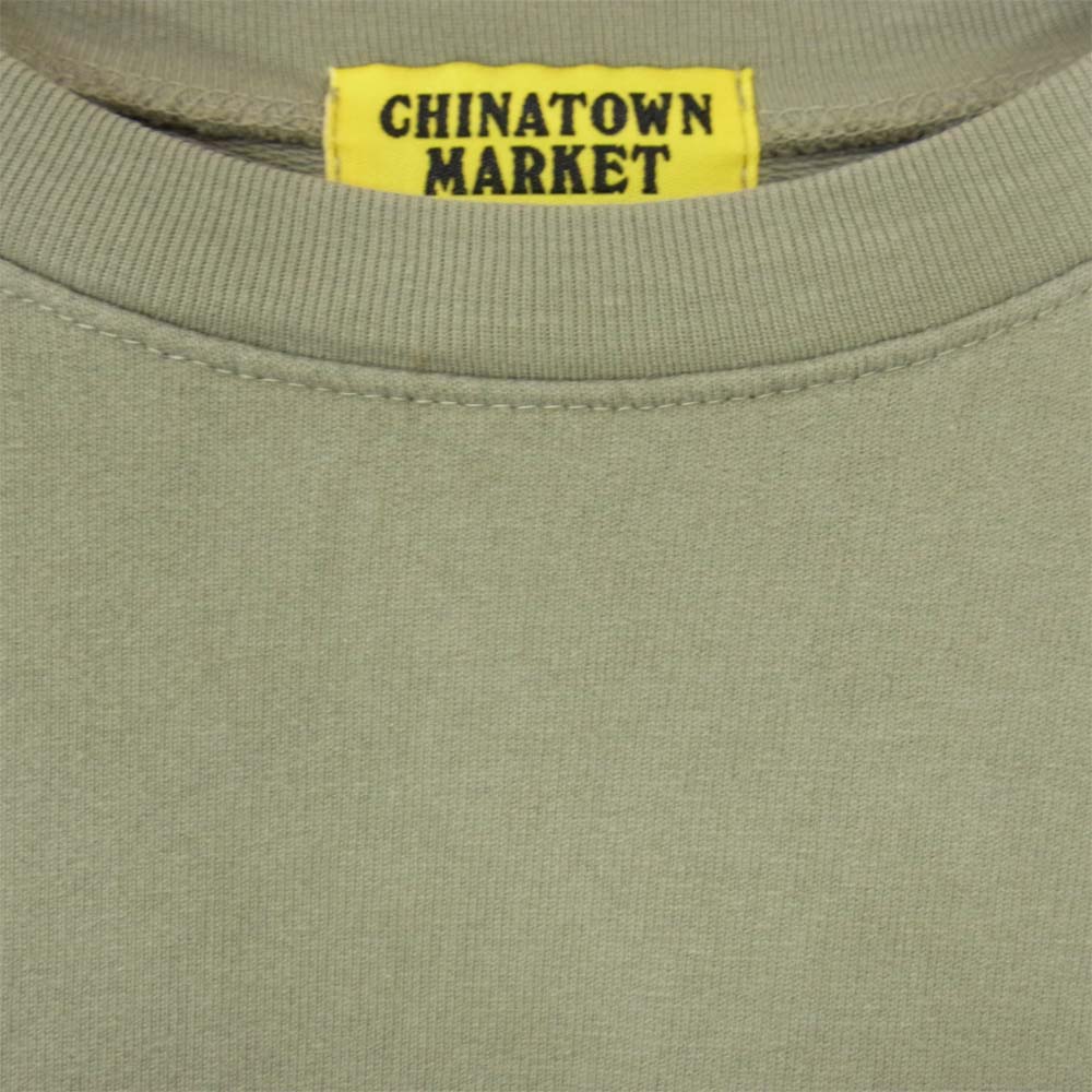 Chainatown  Market スウェット カーキ系 サイズ表記無【美品】【中古】