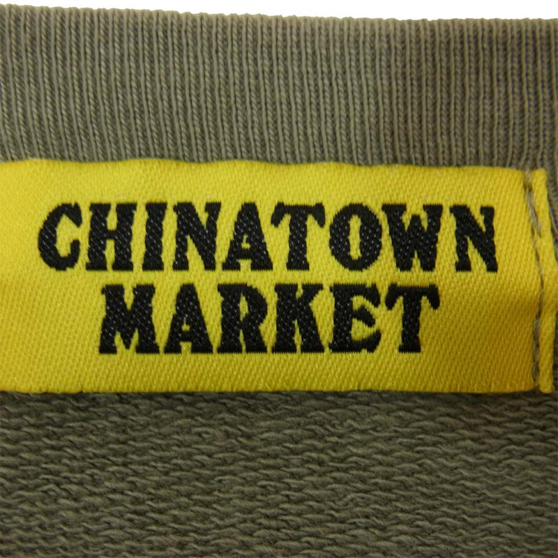 Chainatown  Market スウェット カーキ系 サイズ表記無【美品】【中古】