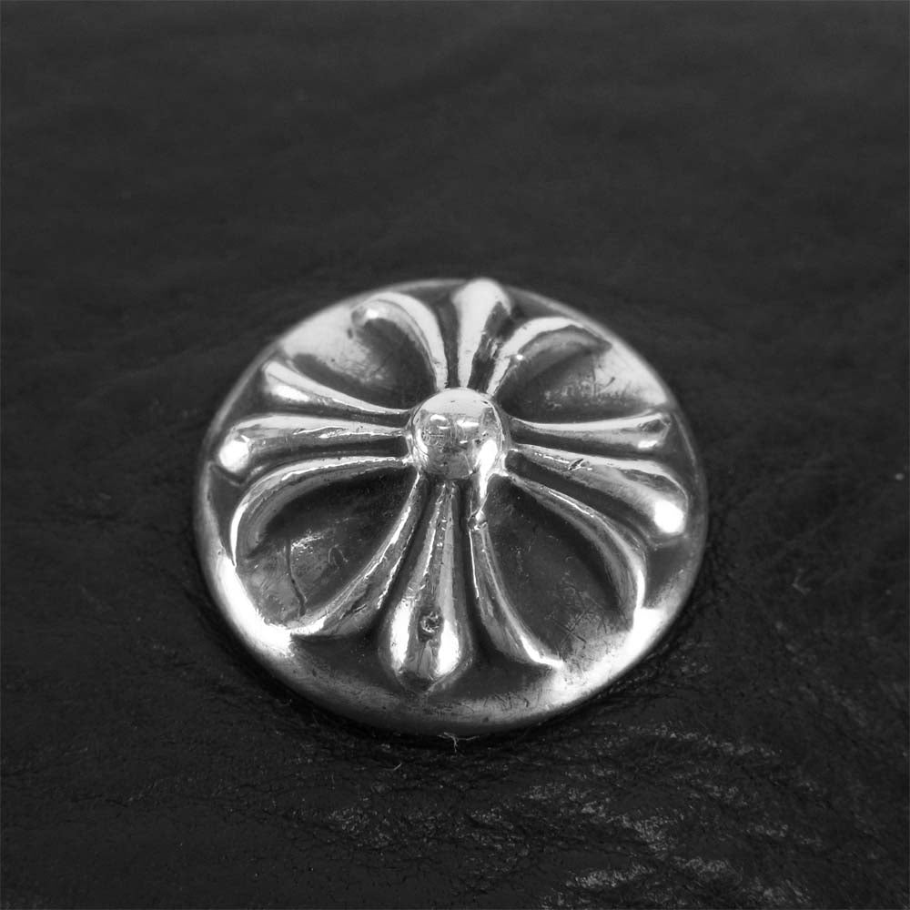 CHROME HEARTS クロムハーツ（原本無） WAVE CROSS BTN ウェーブ ウォレット ブラック系【中古】