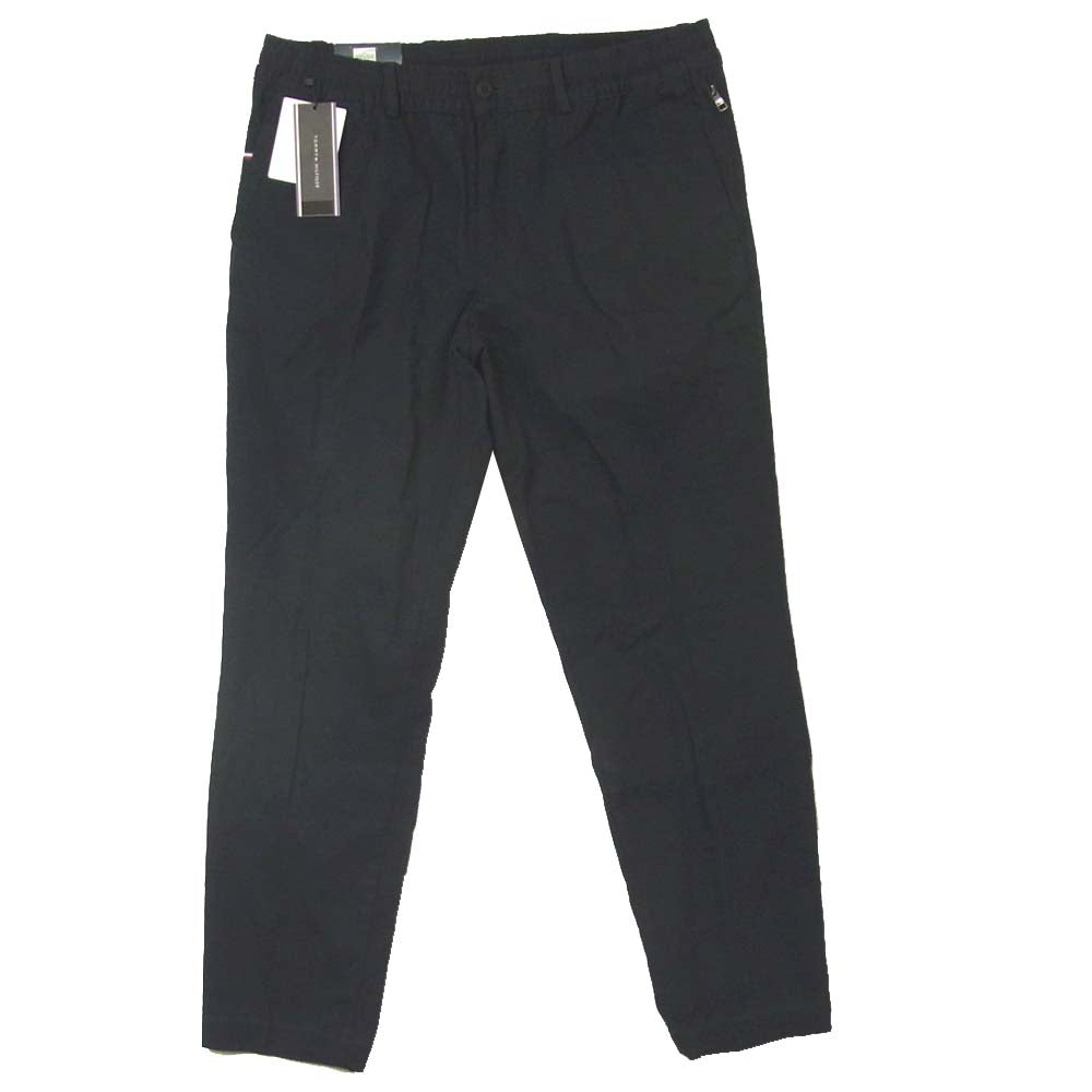 TOMMY HILFIGER トミーヒルフィガー ACTIVE PANT TECH POW CHECK アクティブ チェック パンツ ネイビー系 L【新古品】【未使用】【中古】