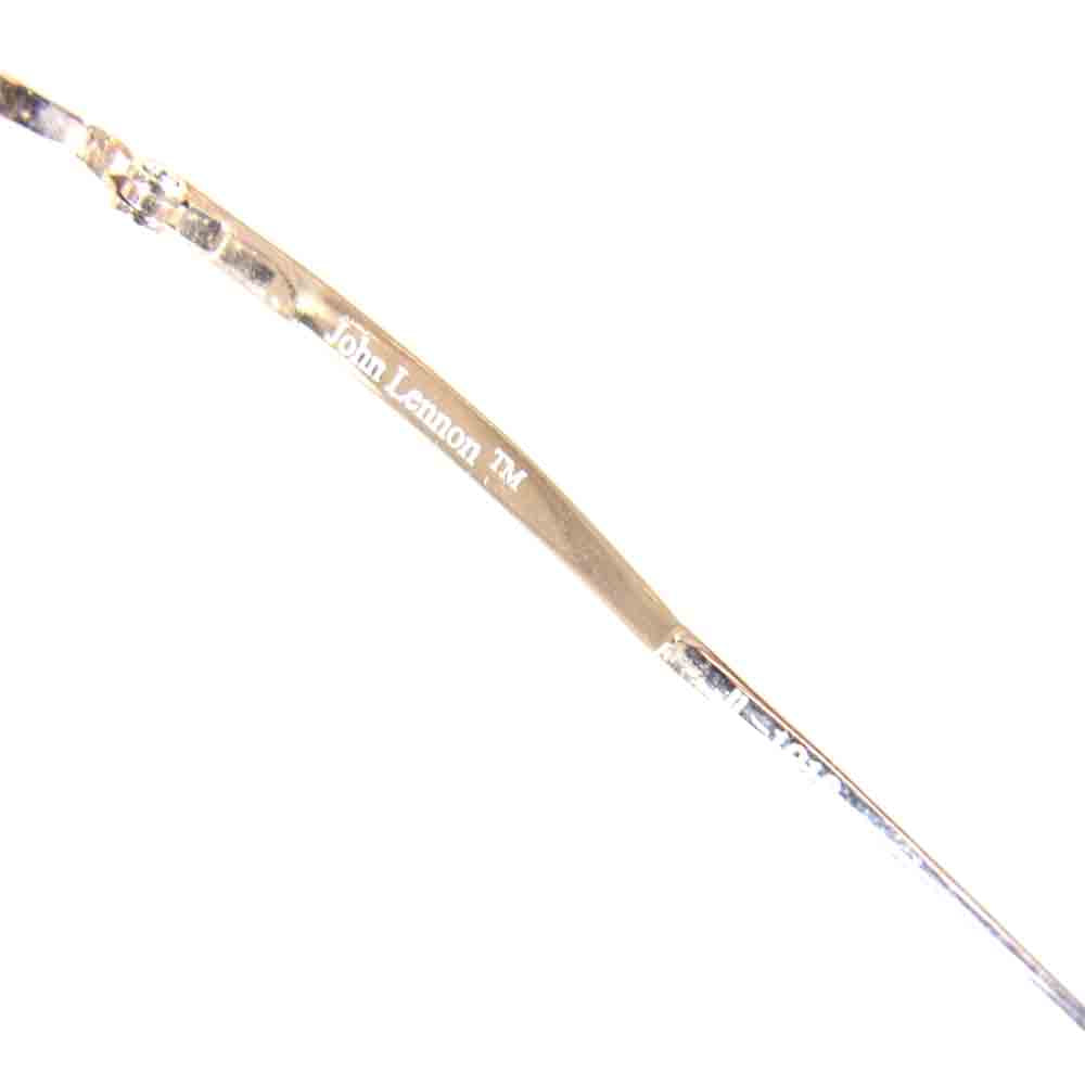 ジョンレノン JL-1016 イメージモデル 丸眼鏡  ゴールド系 41□24‐142【中古】