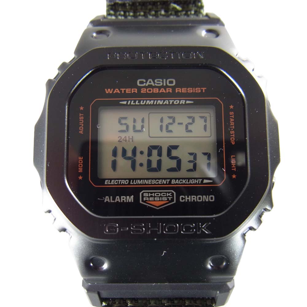 G-SHOCK ジーショック GM-5600EY PORTER ポーター ソーラー 腕時計 ブラック系【新古品】【未使用】【中古】