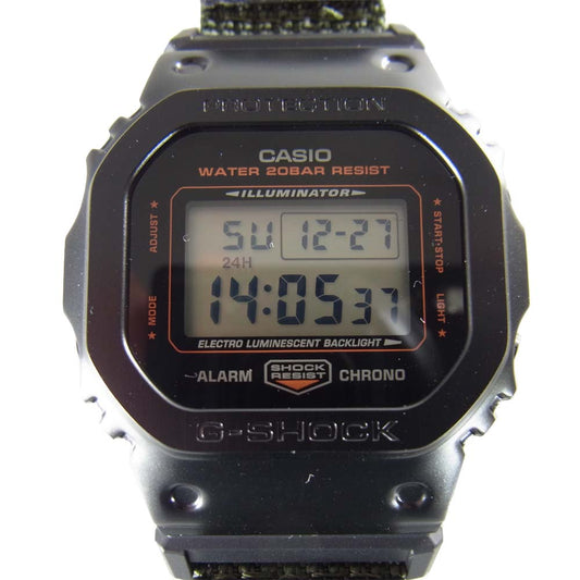 G-SHOCK ジーショック GM-5600EY PORTER ポーター ソーラー 腕時計 ブラック系【新古品】【未使用】【中古】