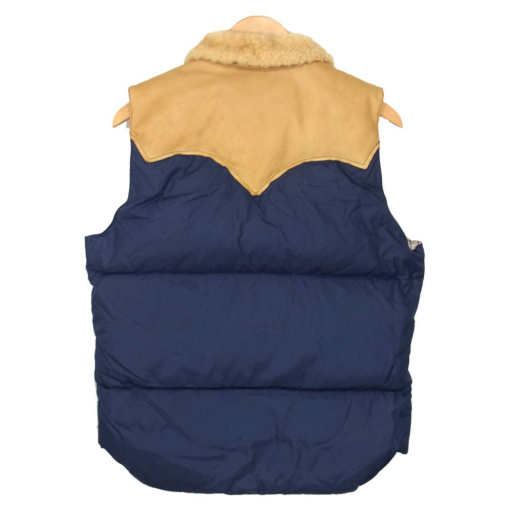 ロッキーマウンテン ダウンベスト ネイビー系 40【中古】