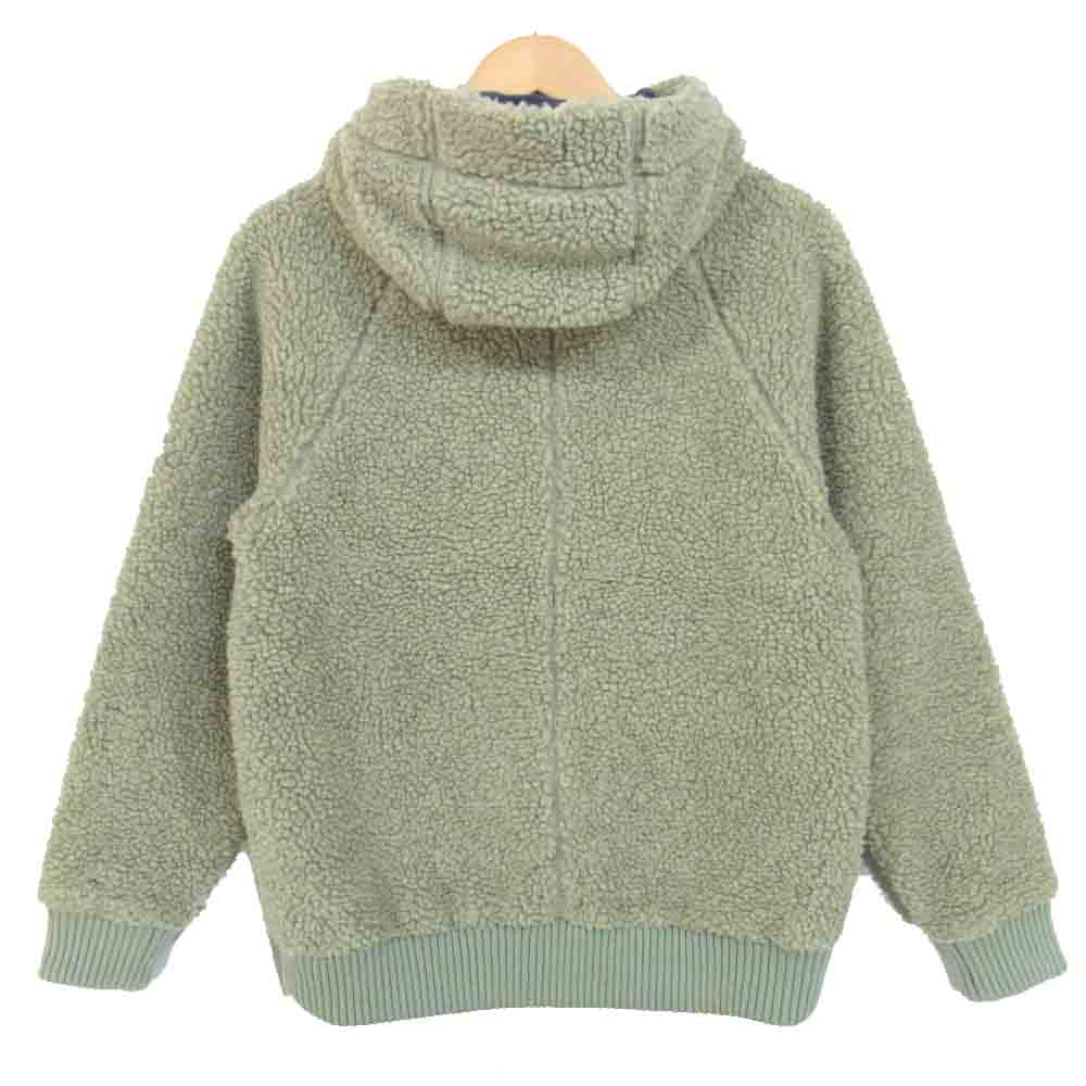 ヘリーハンセン HOE51852 FIBERPILETHERMO Hoodie ファイバーパイルサーモフーディ フリース パーカー カーキグレー系 M【美品】【中古】
