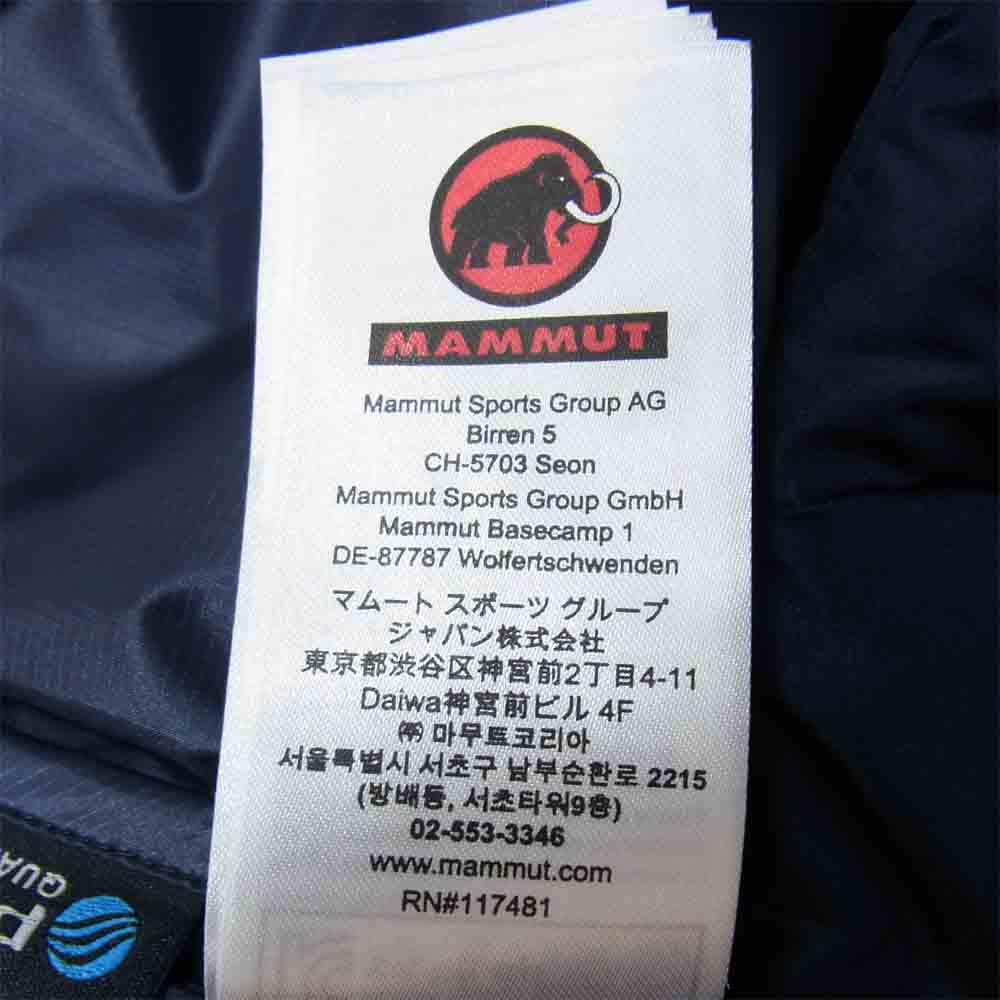 Mammut マムート 1013-00722 Xeron IN Jacket AF Men エクセロン イン ダウン ジャケット ネイビー系 M【中古】