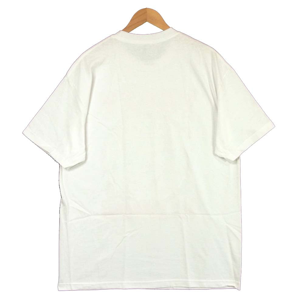 チャイナタウンマーケット Yeezy Alumni ロゴ 半袖 Tシャツ コットン ホワイト系 XL【新古品】【未使用】【中古】