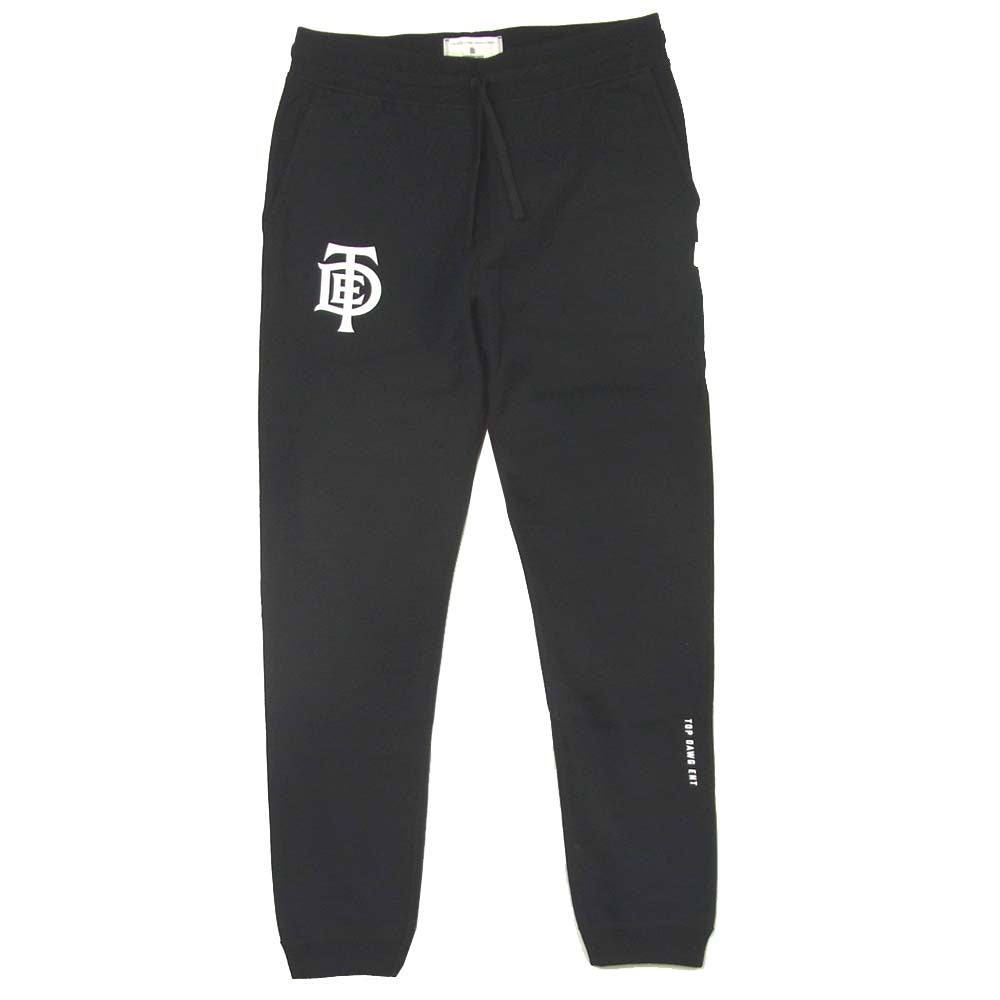 REIGNING CHAMP レイニングチャンプ RC-5195 スウェット パンツ コットン Black White M【新古品】【未使用】【中古】