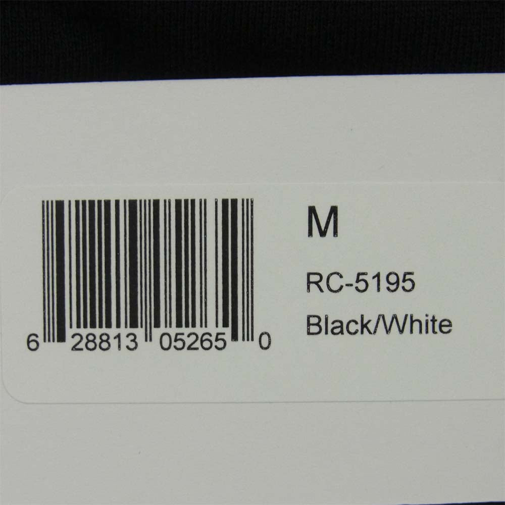 REIGNING CHAMP レイニングチャンプ RC-5195 スウェット パンツ コットン Black White M【新古品】【未使用】【中古】