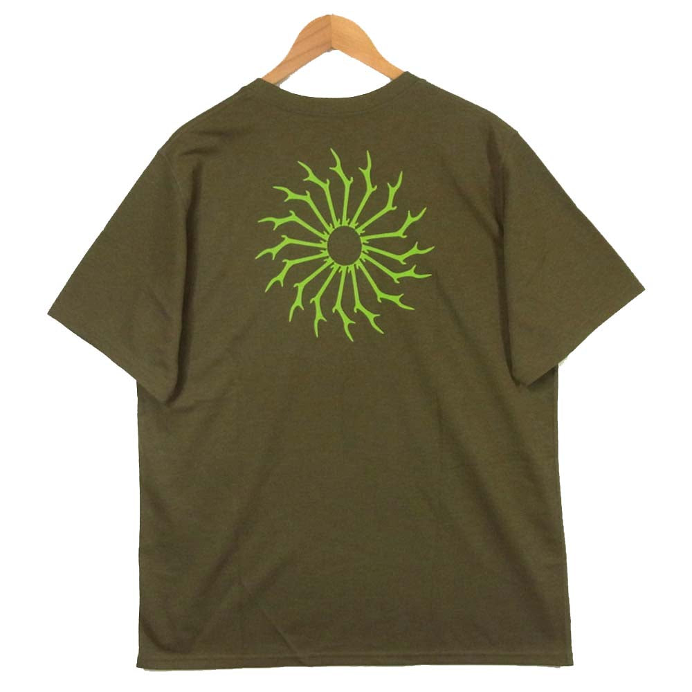 サウスツーウエストエイト S2W8 GL862 ポケット 半袖 Tシャツ カーキ系 M【新古品】【未使用】【中古】