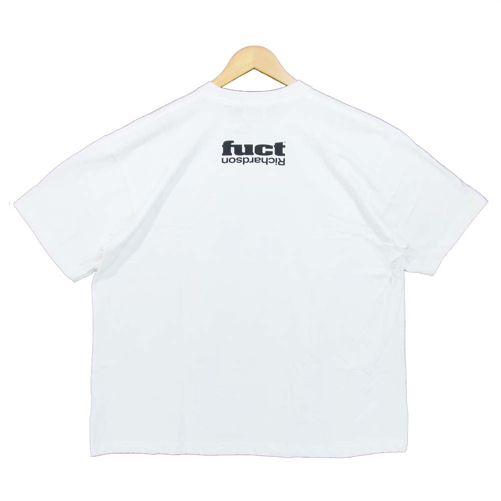 リチャードソン FUCT JAWS ジョーズ Tシャツ USA製 ホワイト系 XL【新古品】【未使用】【中古】