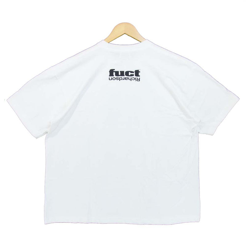 リチャードソン FUCT JAWS ジョーズ Tシャツ USA製 ホワイト系 XL【新古品】【未使用】【中古】