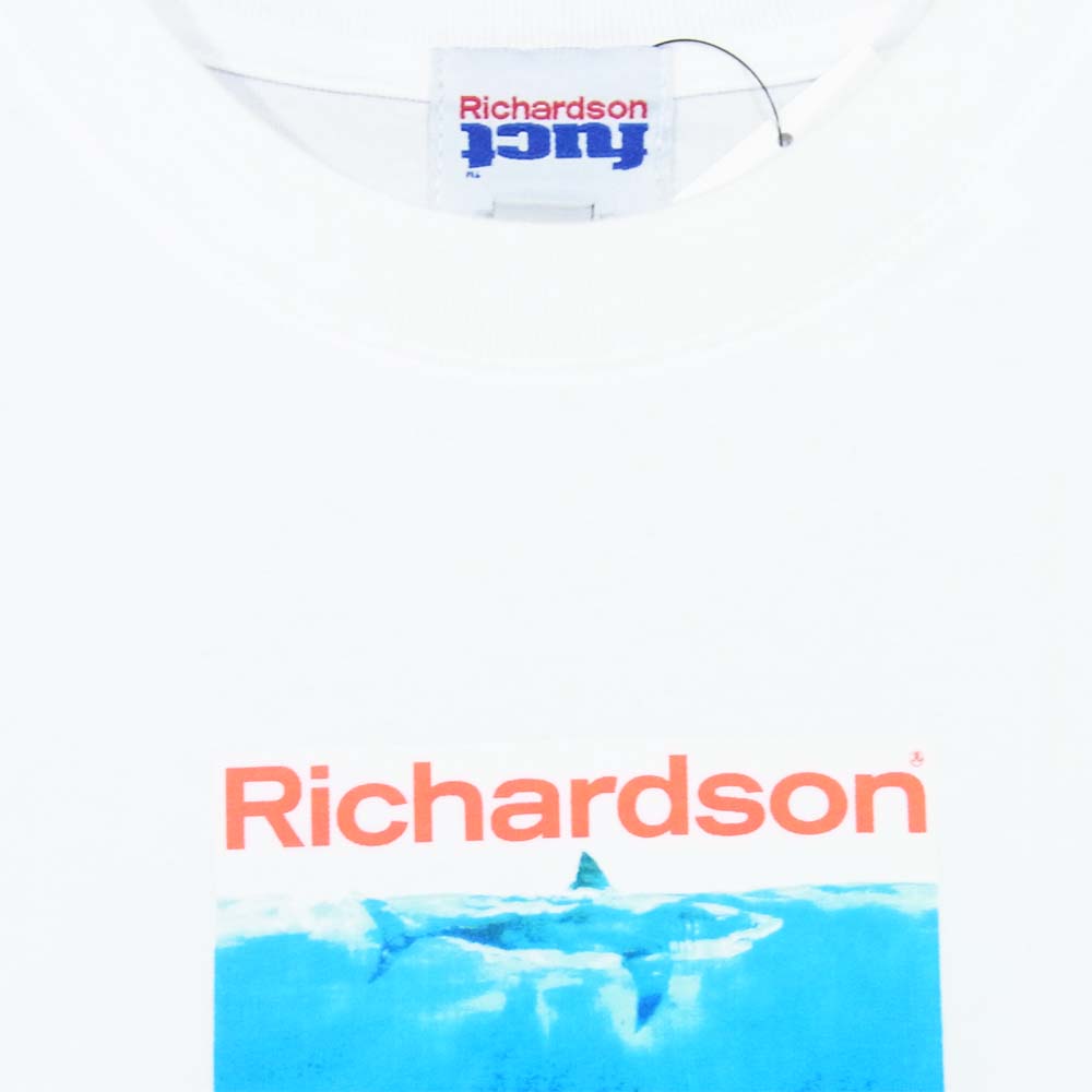 リチャードソン FUCT JAWS ジョーズ Tシャツ USA製 ホワイト系 XL【新古品】【未使用】【中古】