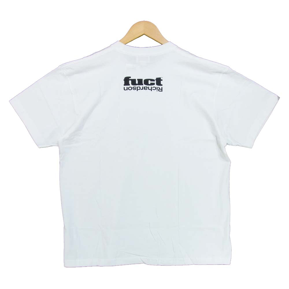 リチャードソン FUCT JAWS ジョーズ Tシャツ ホワイト系 L【新古品】【未使用】【中古】