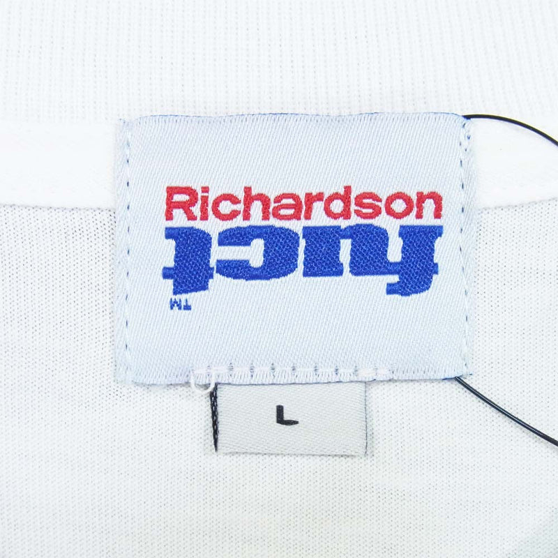 リチャードソン FUCT JAWS ジョーズ Tシャツ ホワイト系 L【新古品】【未使用】【中古】