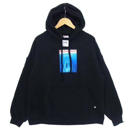 リチャードソン FUCT ジョーズ JAWS Hoodie パーカー ブラック系 L【新古品】【未使用】【中古】