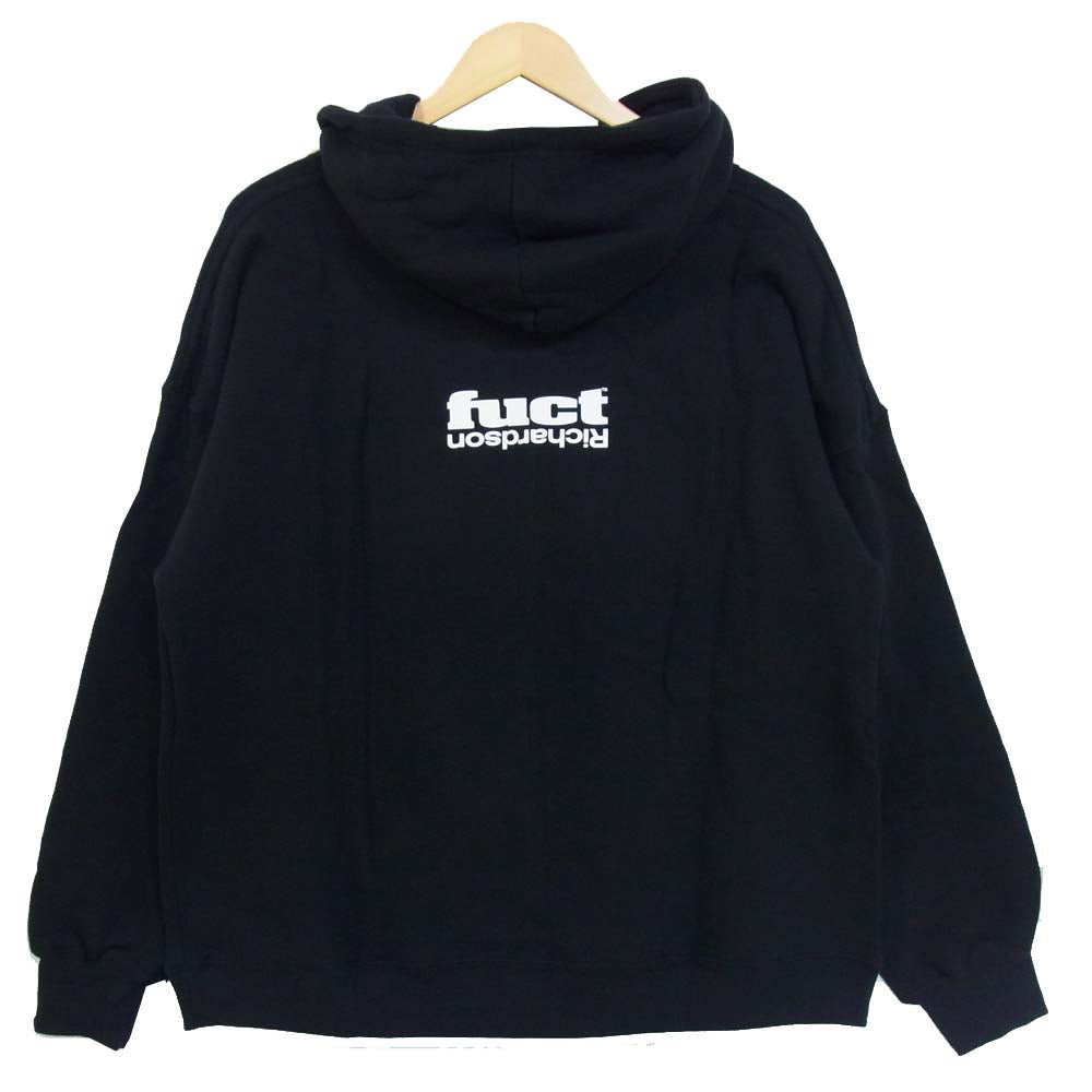 FUCT ジョーズ JAWS Hoodie パーカーSET リチャードソン FUCT ジョーズ JAWS Hoodie パーカー ブラック系 L