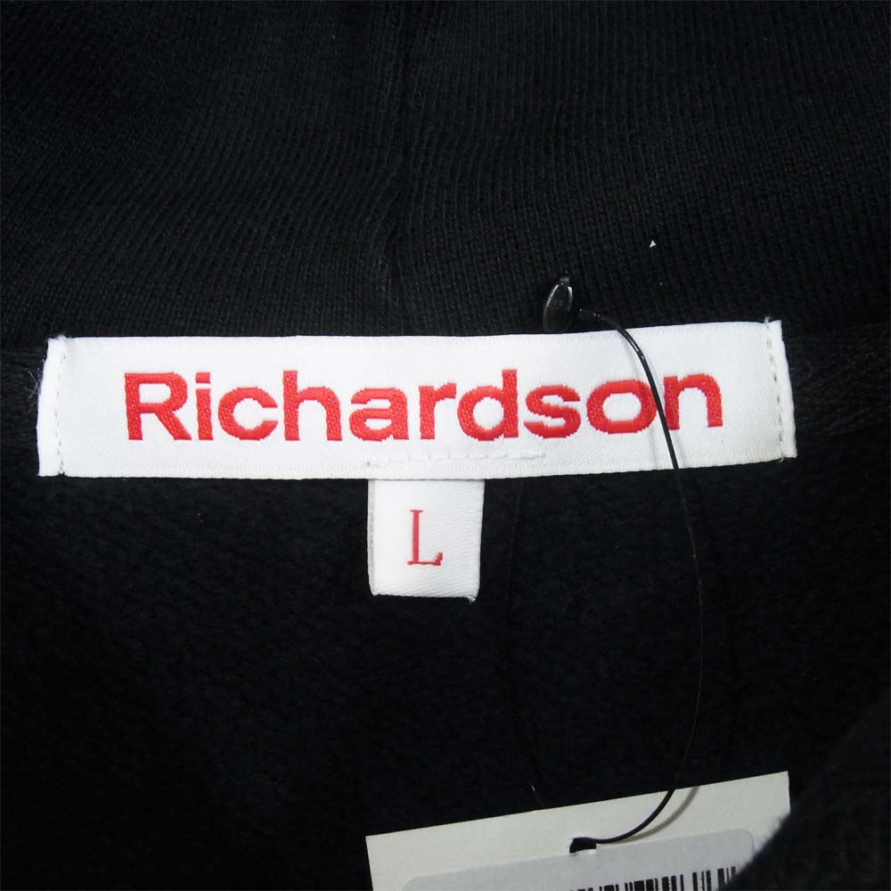 リチャードソン FUCT ジョーズ JAWS Hoodie パーカー ブラック系 L【新古品】【未使用】【中古】