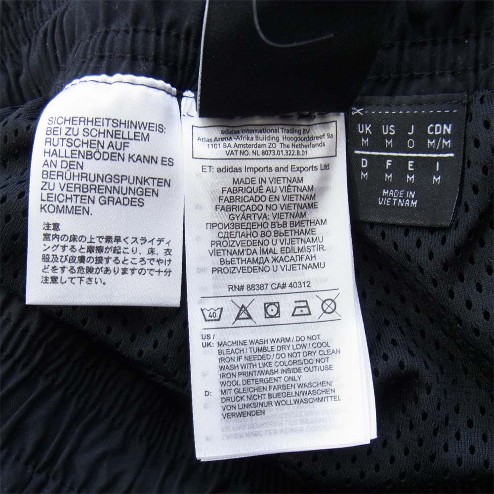 ゴーシャラブチンスキー G013P104 × adidas アディダス Woven Pants ウーブン パンツ ブラック系 M【新古品】【未使用】【中古】