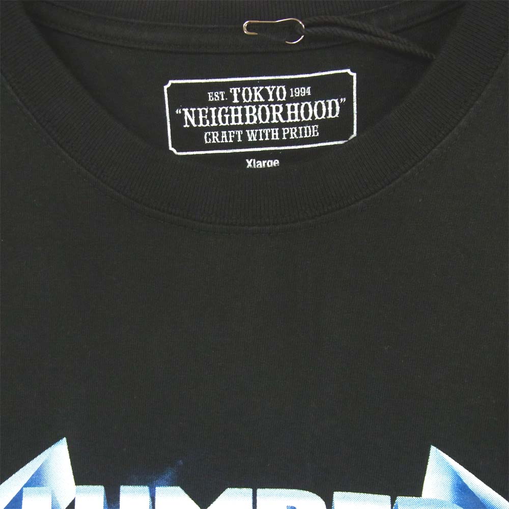 NEIGHBORHOOD ネイバーフッド 18SS 181PCFRN-LT01S fragment design フラグメントデザイン SLUMBERS C-TEE LS スランバーズ Tシャツ ブラック系 XL【新古品】【未使用】【中古】