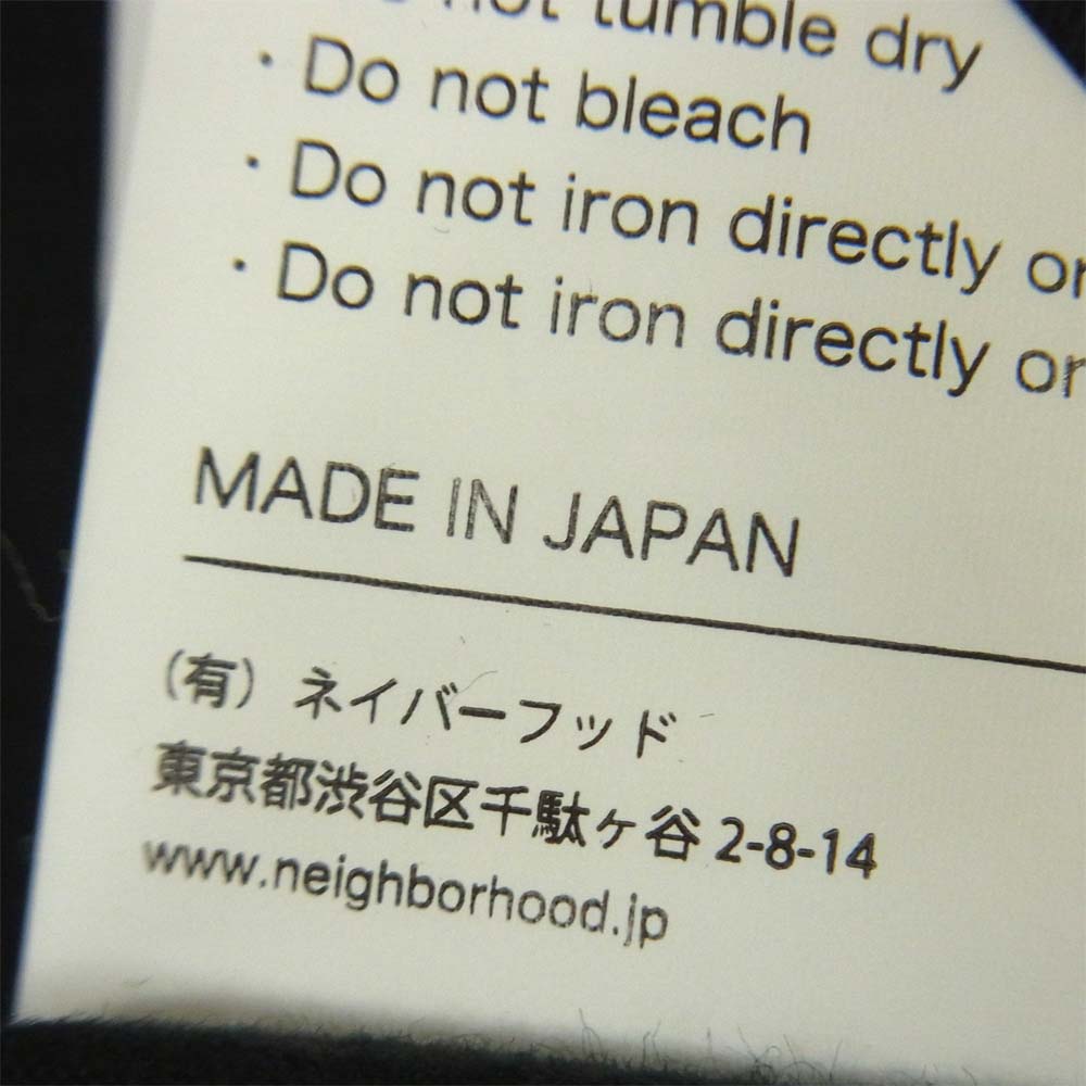 NEIGHBORHOOD ネイバーフッド 18SS 181PCFRN-LT01S fragment design フラグメントデザイン SLUMBERS C-TEE LS スランバーズ Tシャツ ブラック系 XL【新古品】【未使用】【中古】