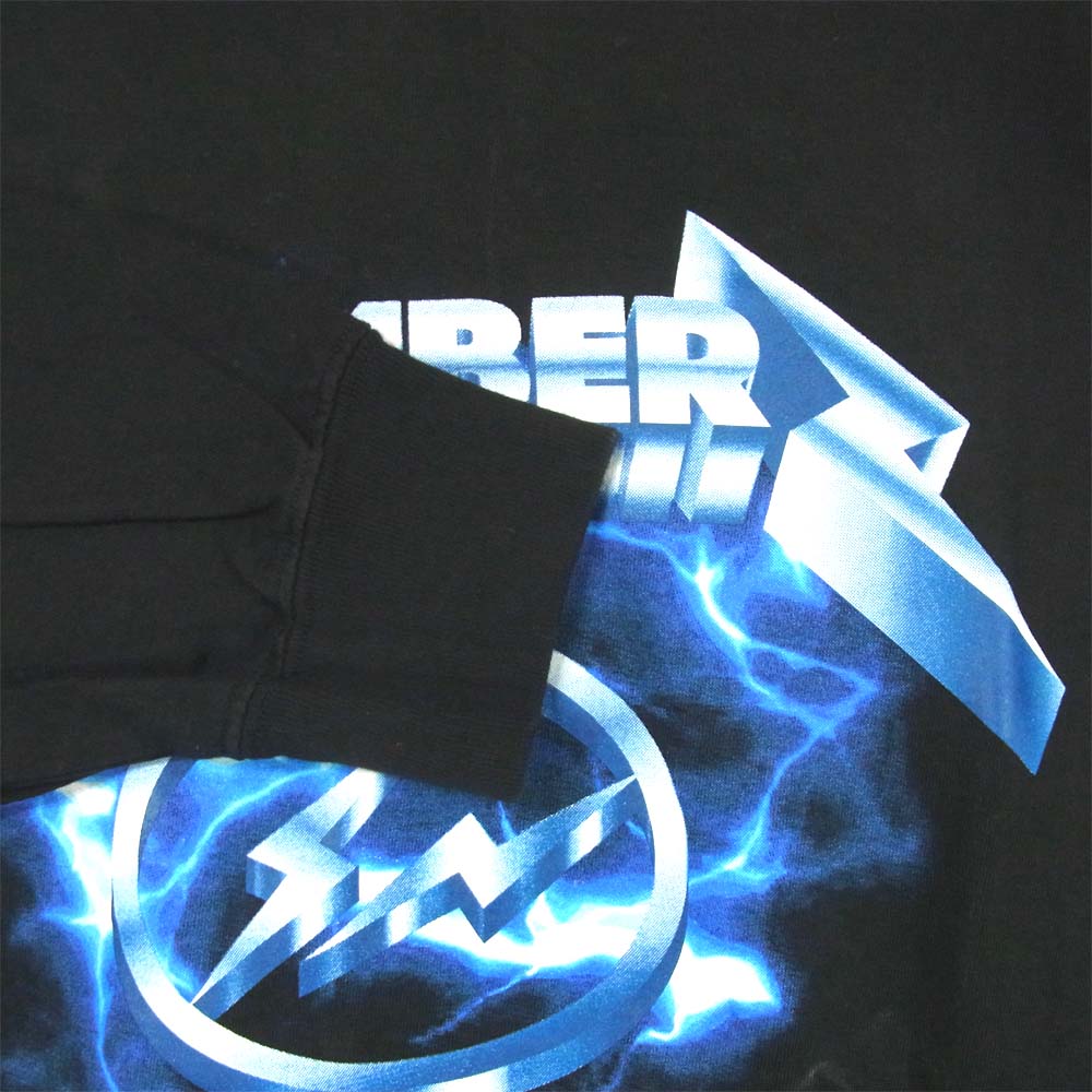 NEIGHBORHOOD ネイバーフッド 18SS 181PCFRN-LT01S fragment design フラグメントデザイン SLUMBERS C-TEE LS スランバーズ Tシャツ ブラック系 XL【新古品】【未使用】【中古】