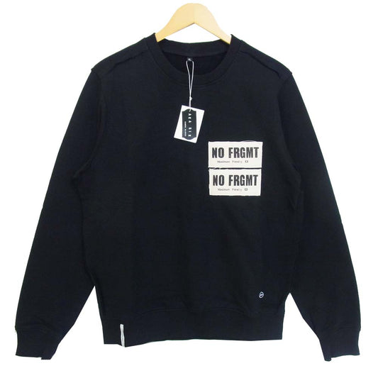 FRAGMENT DESIGN フラグメントデザイン AKA SIX SIMON BARKER シックス サイモンバーカー スウェット ブラック系 XL【新古品】【未使用】【中古】