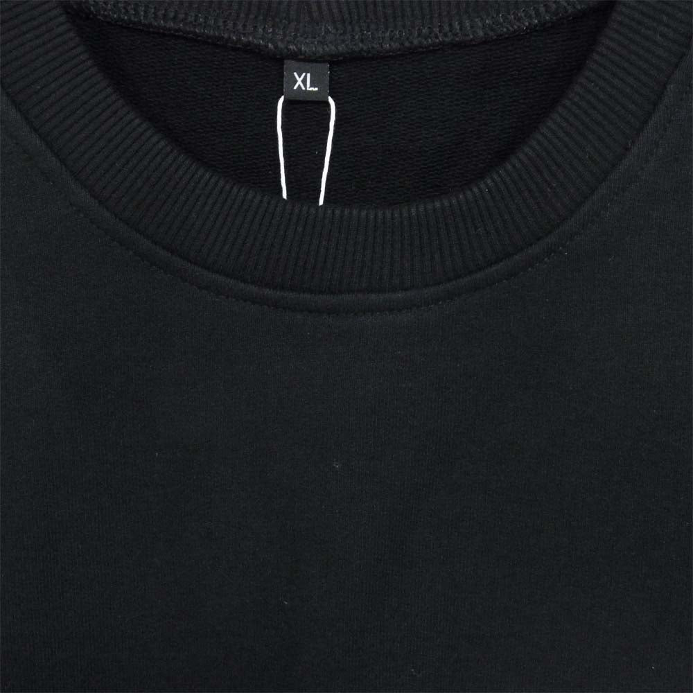 FRAGMENT DESIGN フラグメントデザイン AKA SIX SIMON BARKER シックス サイモンバーカー スウェット ブラック系 XL【新古品】【未使用】【中古】