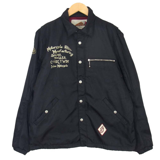 INDIAN MOTOCYCLE インディアン モトサイクル ジャケット ブラック系 L【中古】