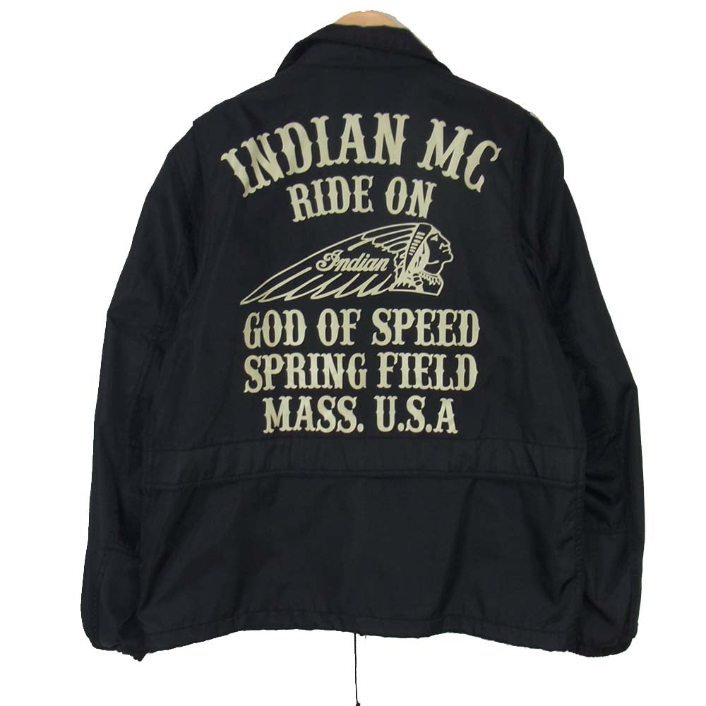 INDIAN MOTOCYCLE インディアン モトサイクル ジャケット ブラック系 L【中古】