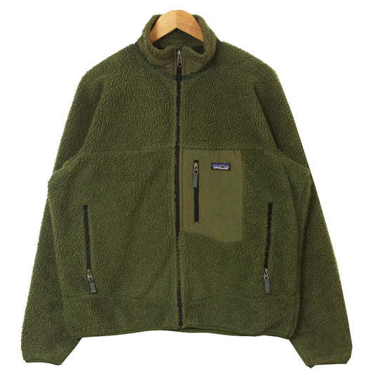 patagonia パタゴニア 23055 クラシックレトロ フリース ジャケット コスタリカ製 グリーン系 L【中古】