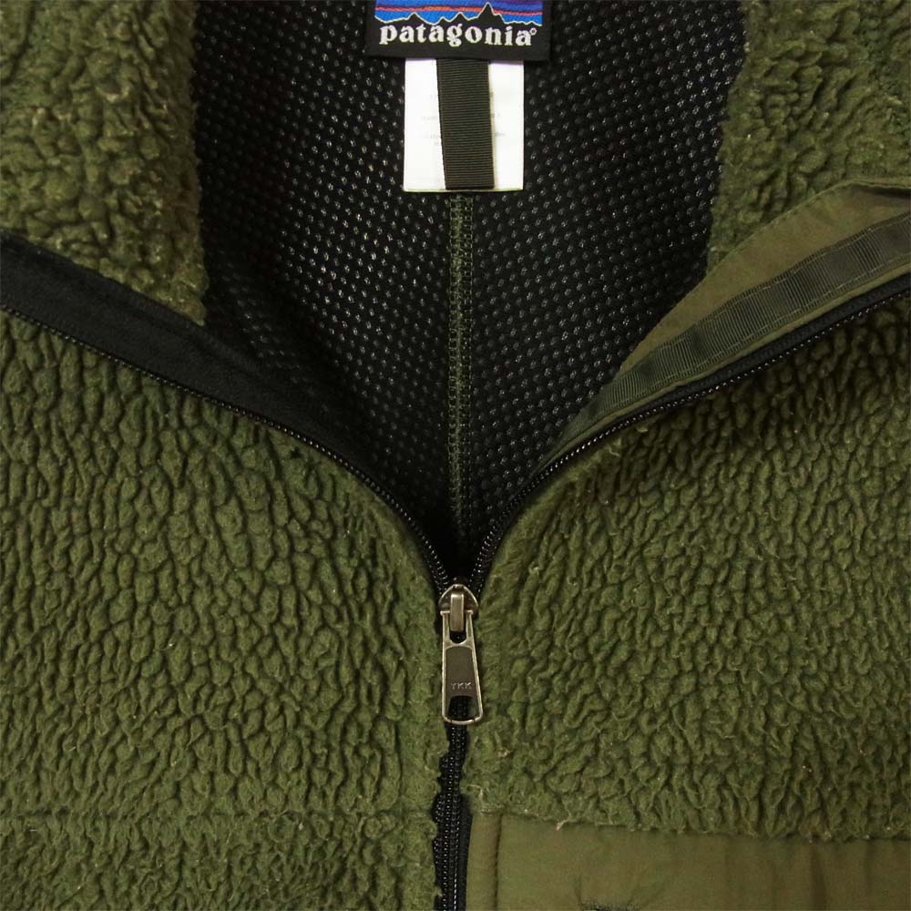 patagonia パタゴニア 23055 クラシックレトロ フリース ジャケット コスタリカ製 グリーン系 L【中古】