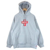 Supreme シュプリーム Cross Box Logo Hooded Sweatshirt クロスボックスロゴ フーデッド スウェット パーカー Heather Grey グレー系 L【新古品】【未使用】【中古】