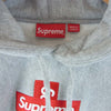 Supreme シュプリーム Cross Box Logo Hooded Sweatshirt クロスボックスロゴ フーデッド スウェット パーカー Heather Grey グレー系 L【新古品】【未使用】【中古】