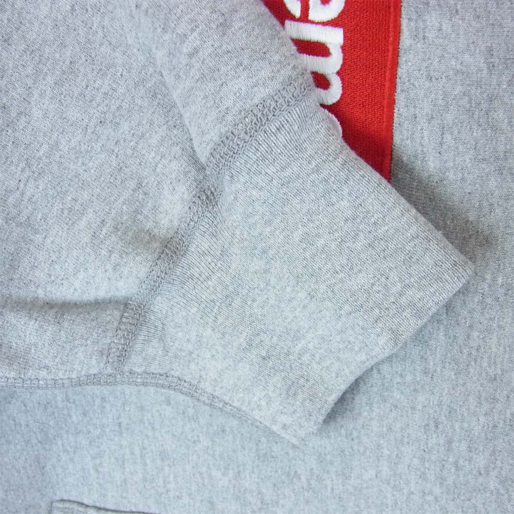 Supreme シュプリーム Cross Box Logo Hooded Sweatshirt クロスボックスロゴ フーデッド スウェット パーカー Heather Grey グレー系 L【新古品】【未使用】【中古】