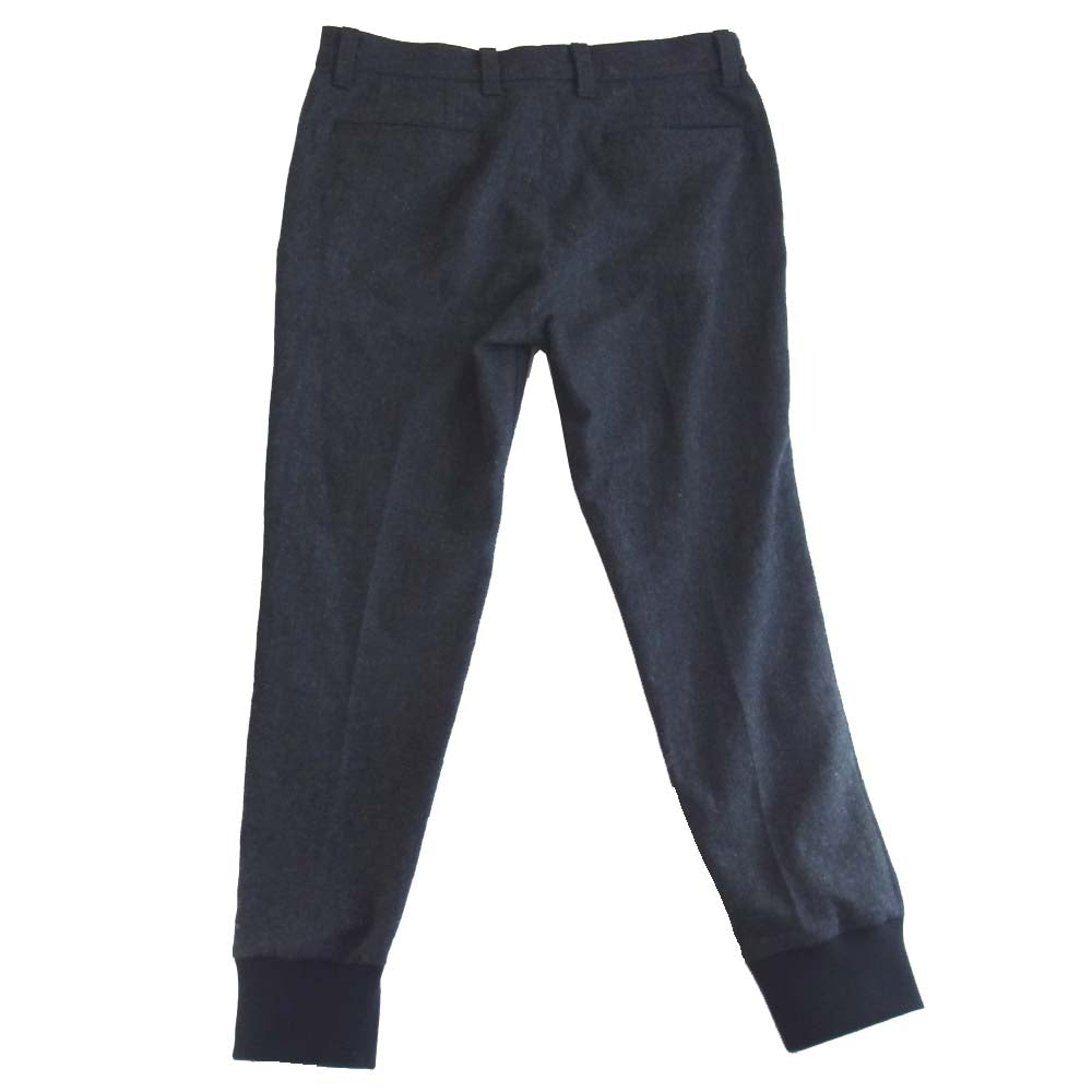 SOPHNET. ソフネット 202042 LIGHT STRETCH TWEED SLIM FIT RIBBED PANTS ライト ストレッチ ツイード スリム フィット リブ パンツ グレー系 XL【美品】【中古】